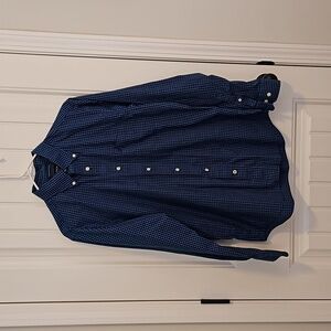 Blue Nautica Button Down Men's Medium